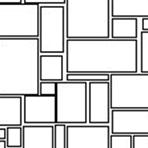 Plastic Reusable Stencils: Ashlar Slate